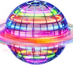 Rechargeable LED Flying Orb Ball Toy for Kids